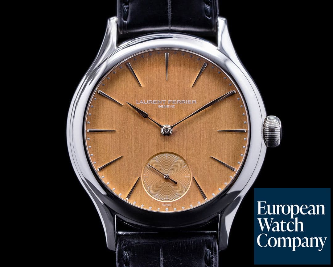 Image of Laurent Ferrier Galet Micro Rotor SS Autumn / Salmon Dial SN #1 ! 