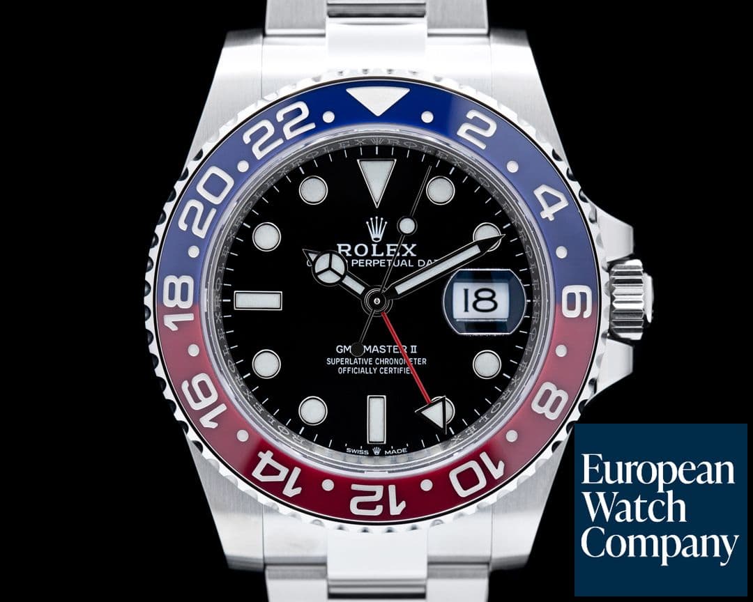 Image of Rolex GMT Master II Ceramic 126710 "Pepsi" SS / Oyster UNWORN