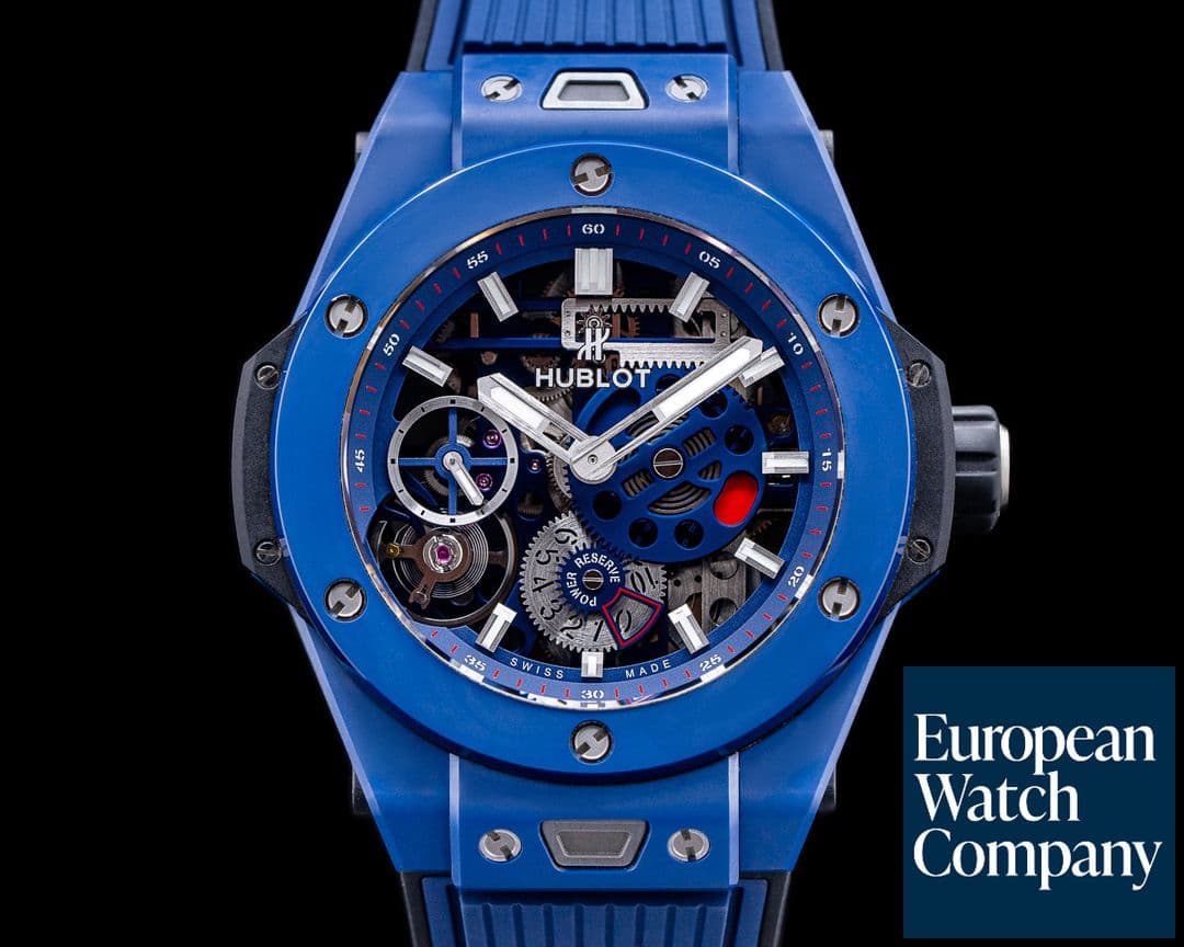 Image of Hublot Big Bang MECA 10 Ceramic Blue