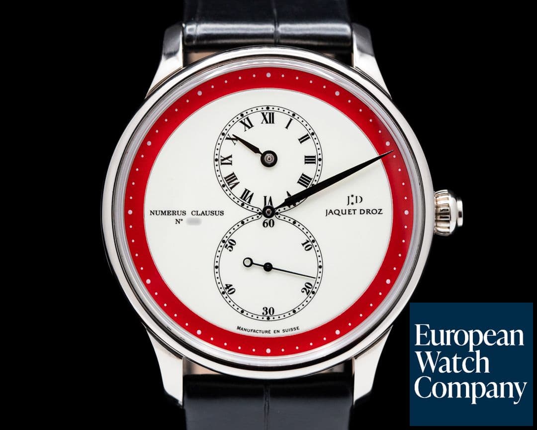 Image of Jaquet Droz Le Regulateur 18K White Gold LIMITED 