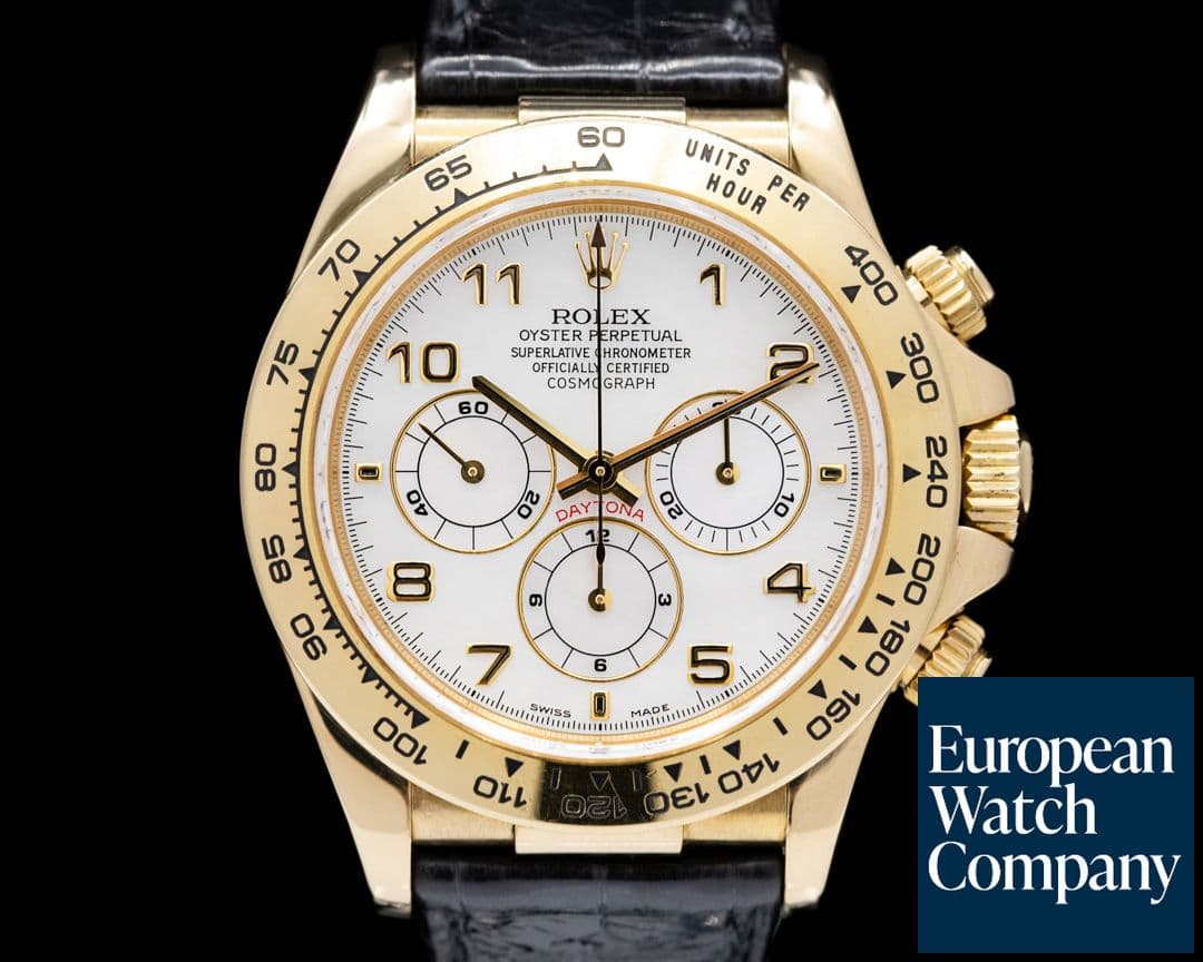 Image of Rolex Daytona 16518 18K Yellow Gold / White MOP Dial 