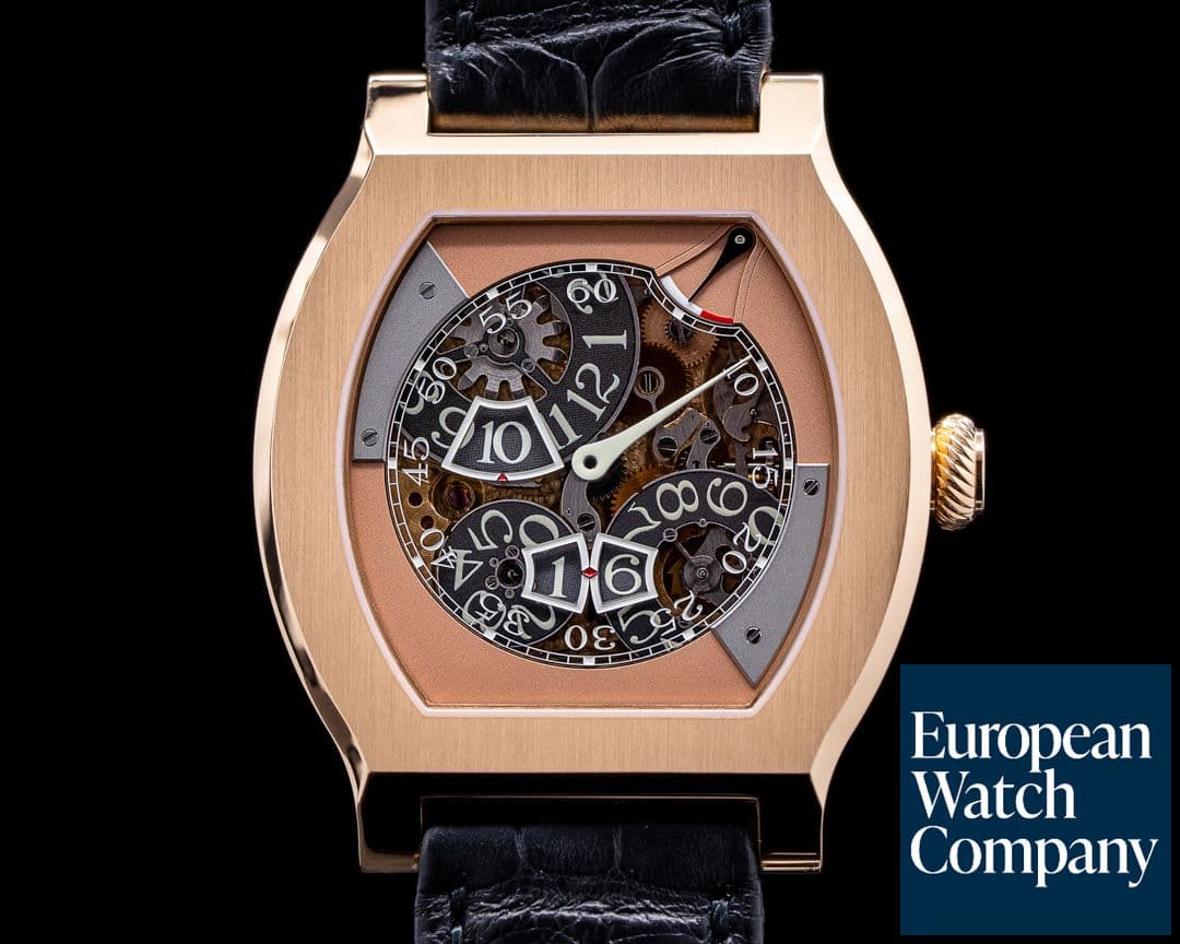 Image of F. P. Journe Vagabondage III Rose Gold LIMITED RARE FULL SET