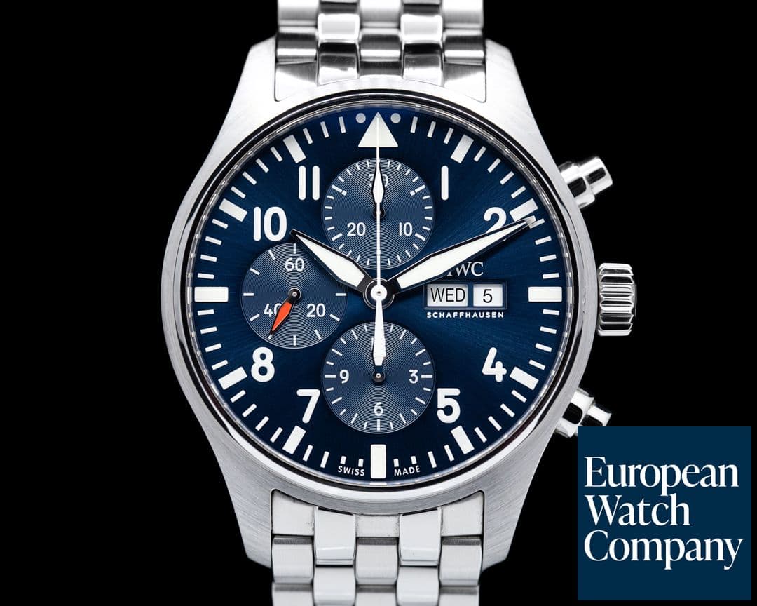 Image of IWC Pilot Chronograph SS Le Petite Prince / Bracelet 