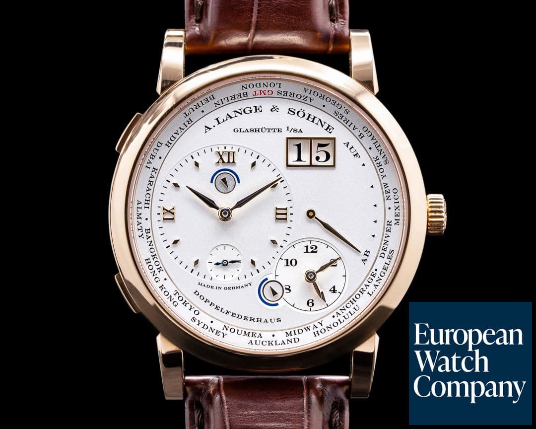Image of A. Lange and Sohne Lange 1 116.032 Time Zone 18K Rose Gold 