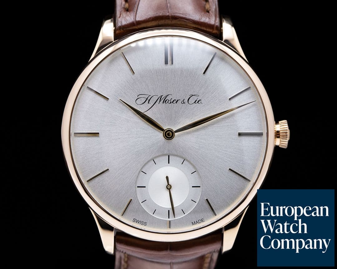 Image of H. Moser and Cie. Venturer Small Seconds 18k RG 