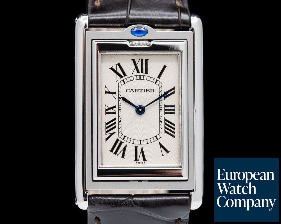 Image of Cartier Tank Basculante Mecanique SS  