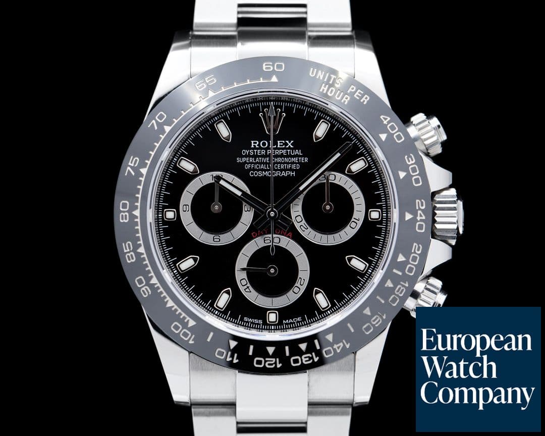 Image of Rolex Daytona 116500 Ceramic Bezel SS / Black Dial 2021