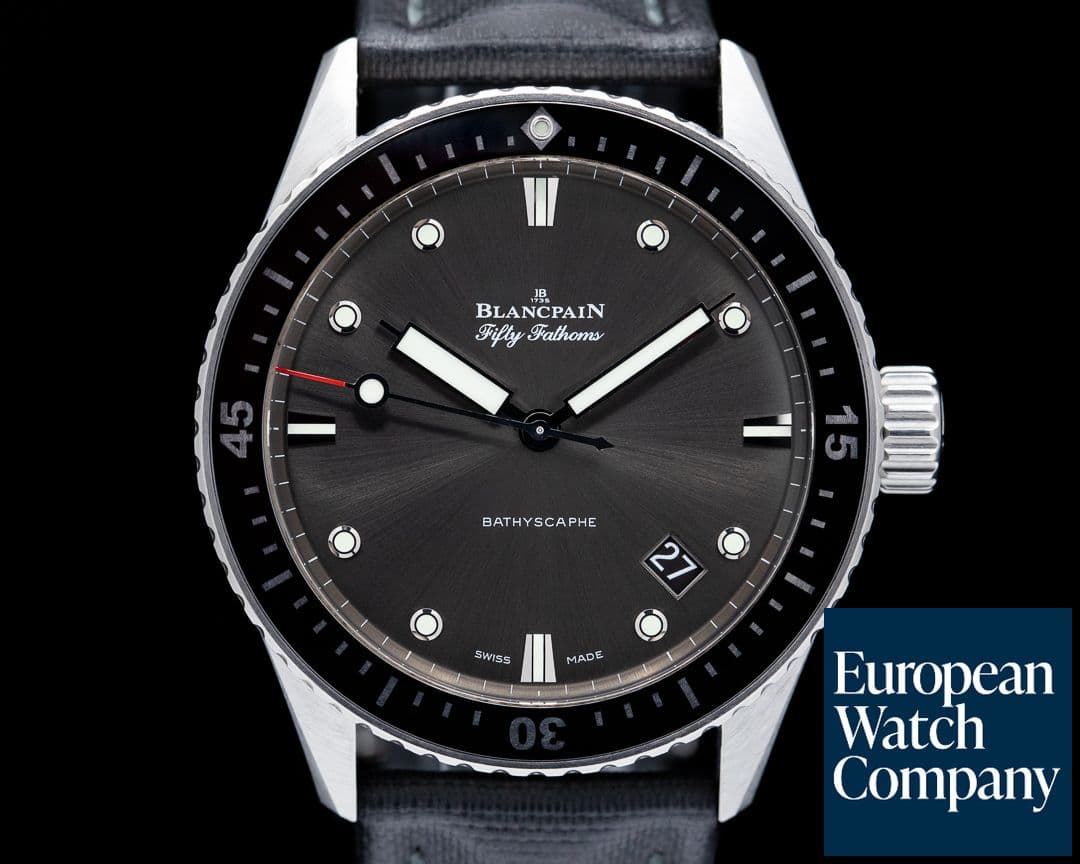 Image of Blancpain Fifty Fathoms Bathyscaphe Stainless Steel 43mm