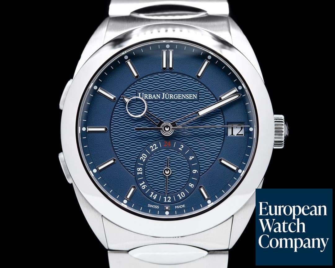 Image of Urban Jurgensen One Collection GMT 5541 Blue Dial / SS