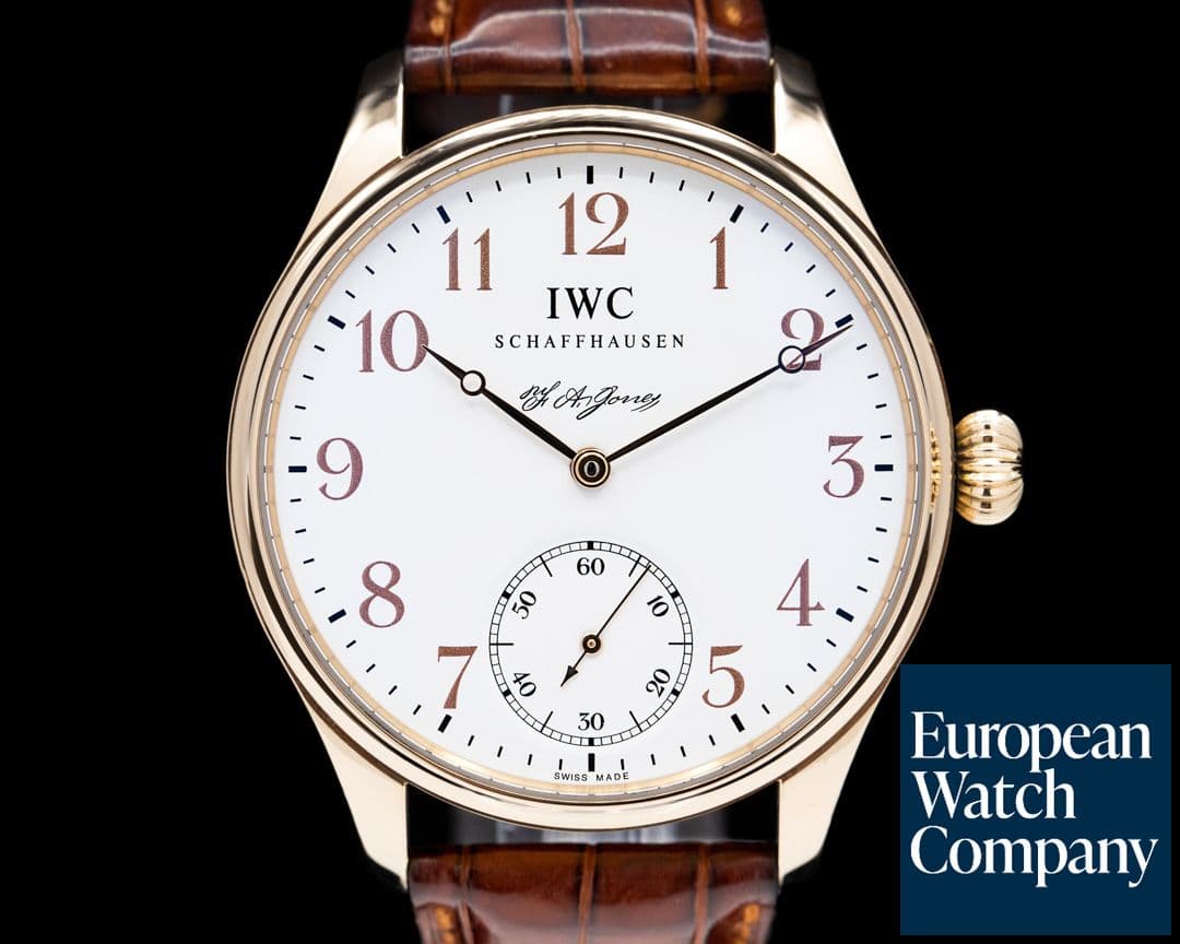 Image of IWC Portuguese F.A. Jones Limited Edition 18K Rose Gold