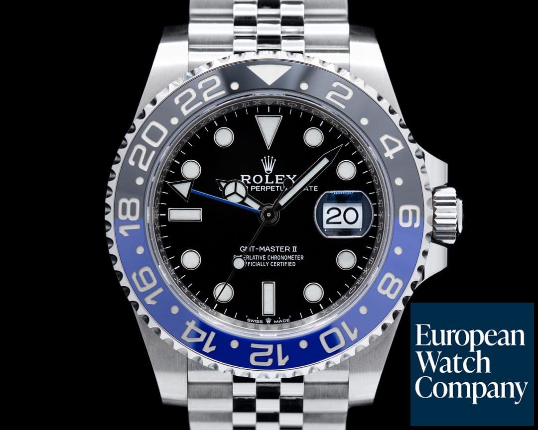 Image of Rolex GMT Master II 126710 Ceramic "Batman" SS / Jubilee 2020