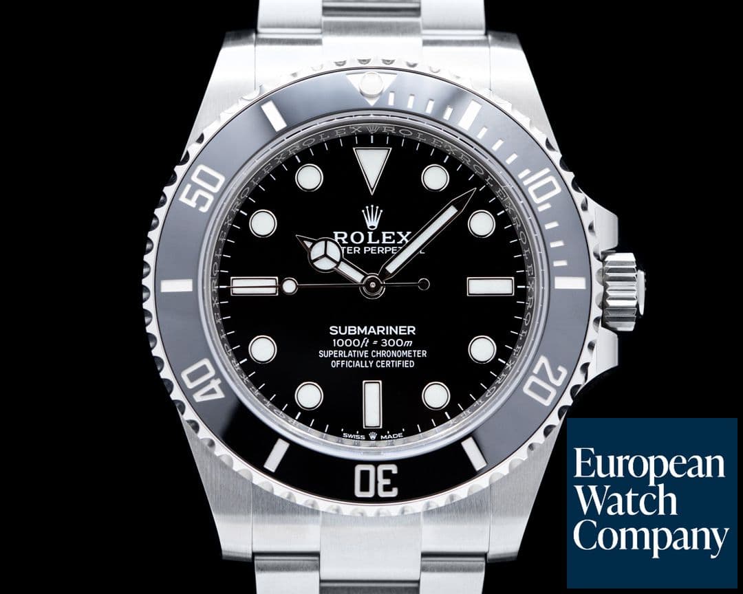 Image of Rolex Submariner 124060 No Date Ceramic Bezel 41MM 2021 UNWORN