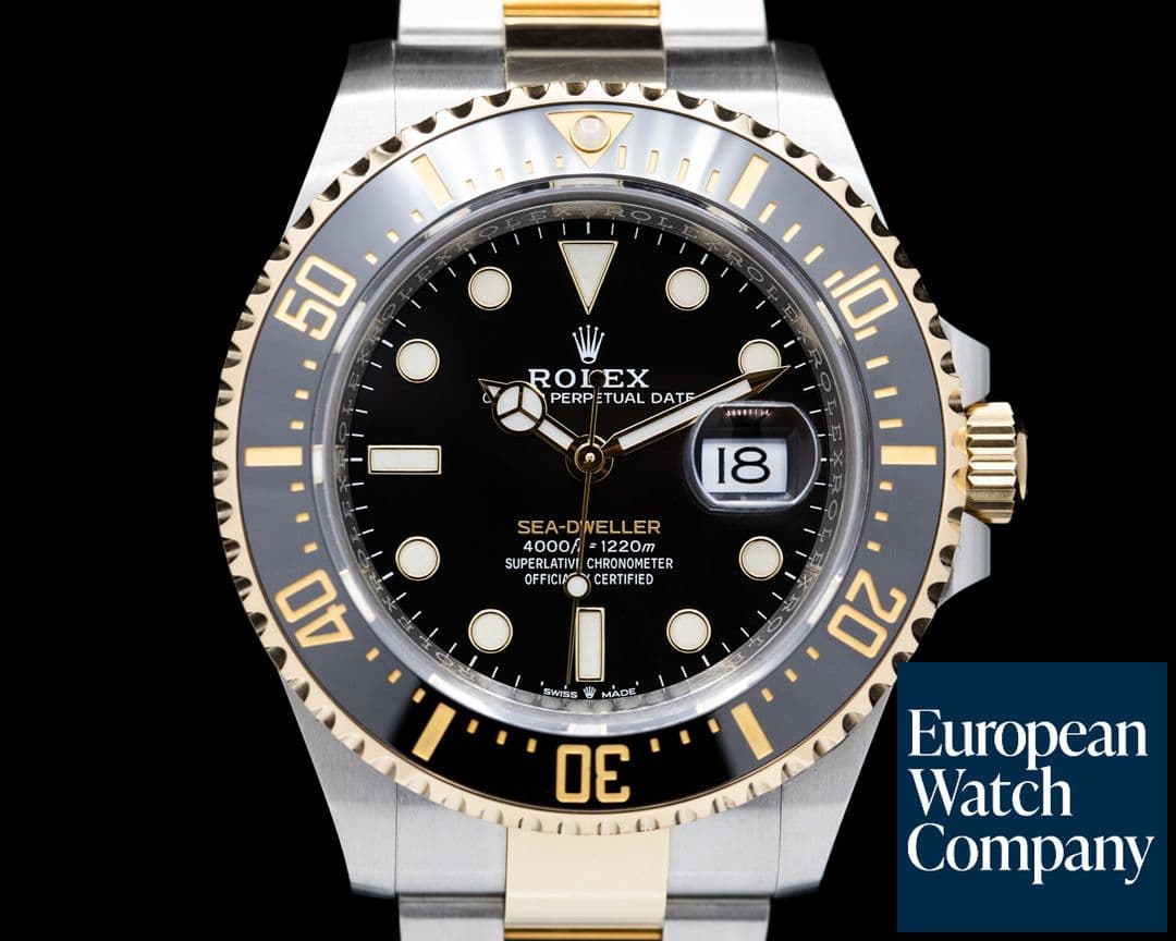 Image of Rolex Sea Dweller 126603 "Two-Tone" SS / 18k Yellow Gold 2020