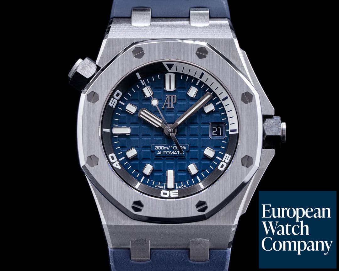 Image of Audemars Piguet Royal Oak Offshore 15720ST Diver Blue Dial UNWORN 