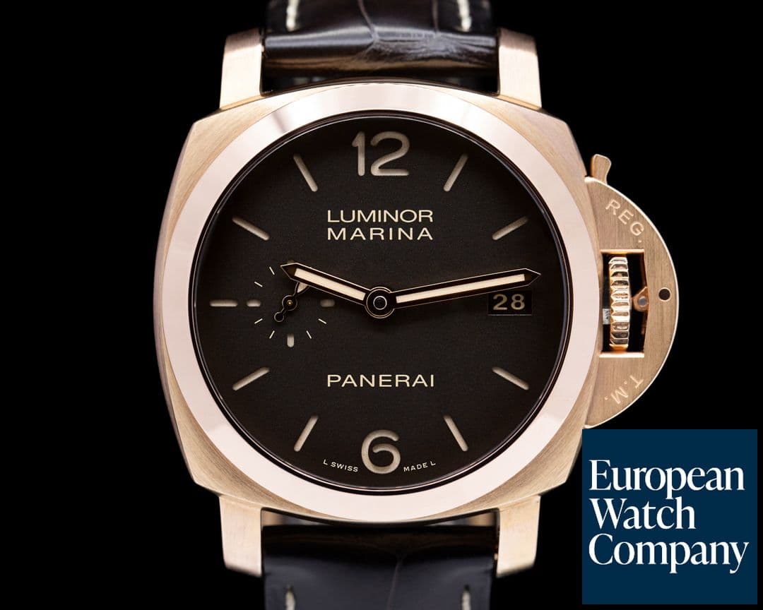 Image of Panerai Luminor Marina 1950 3 Days Automatic 18K Rose Gold