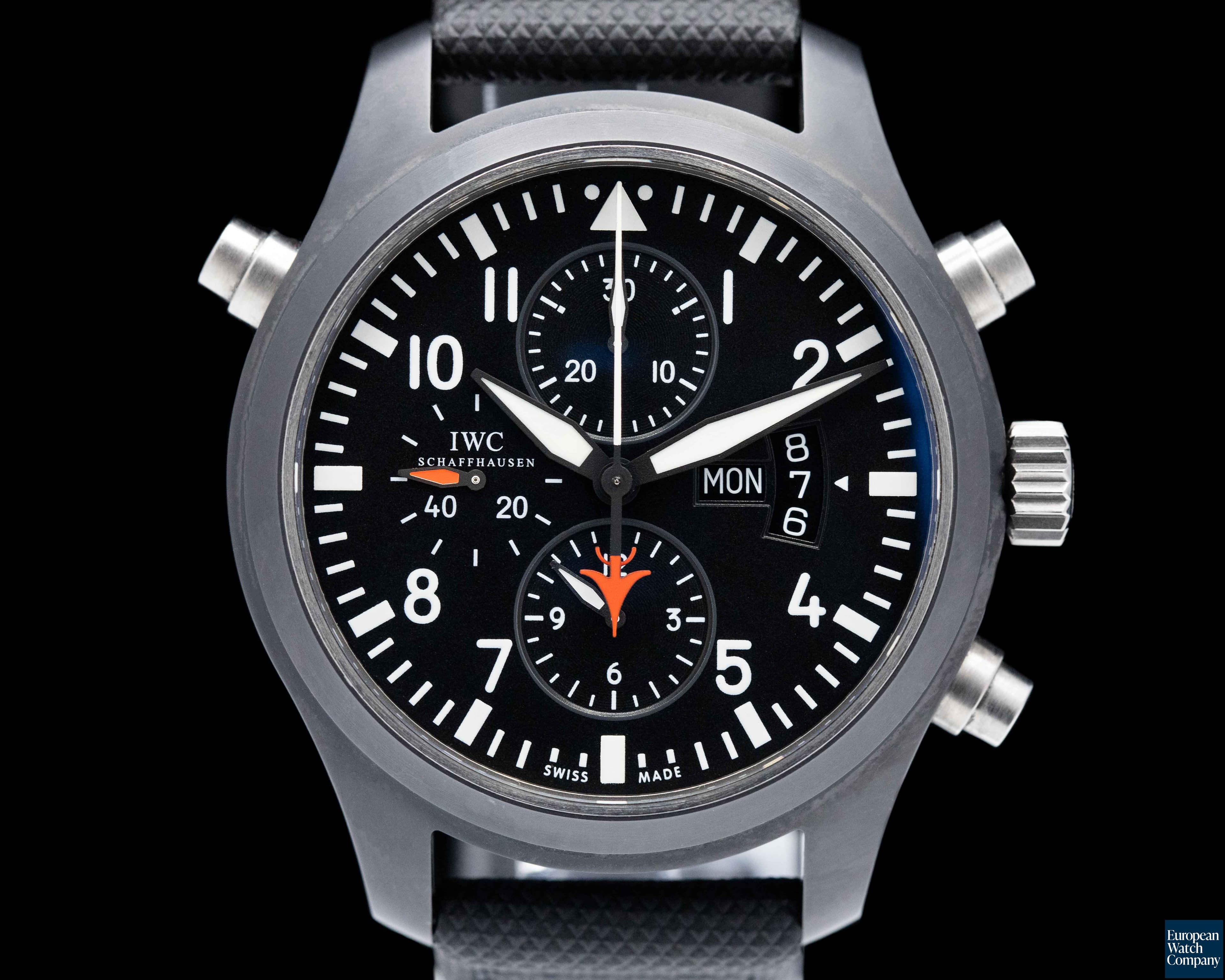 Image of IWC Top Gun Ceramic Split-Second Rattapante 