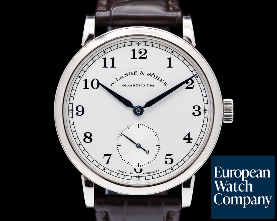 Image of A. Lange and Sohne 1815 18K White Gold Silver Dial 235.026 38.5MM