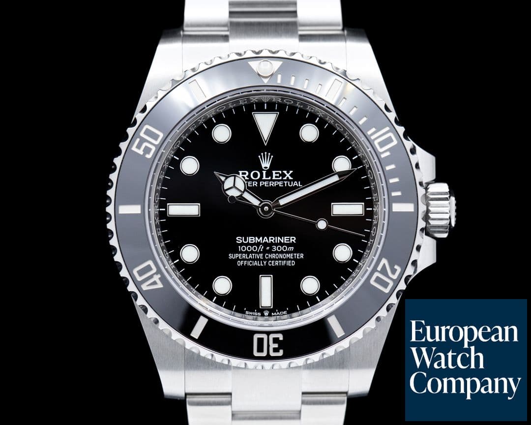 Image of Rolex Submariner 124060 No Date Ceramic Bezel 41MM 2021 UNWORN