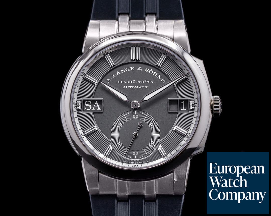 Image of A. Lange and Sohne Odysseus 363.068 18K White Gold Grey Dial / Rubber 