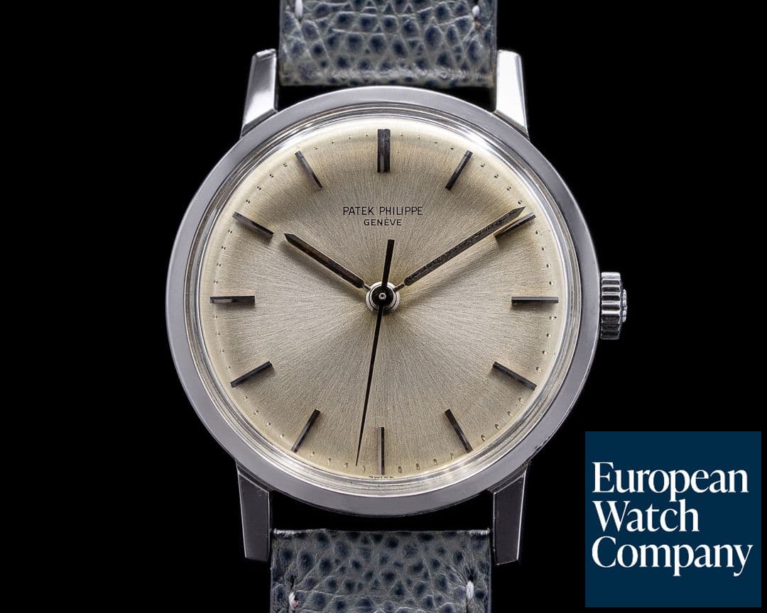Image of Patek Philippe Vintage 3483 Stainless Steel Center Sweep Seconds