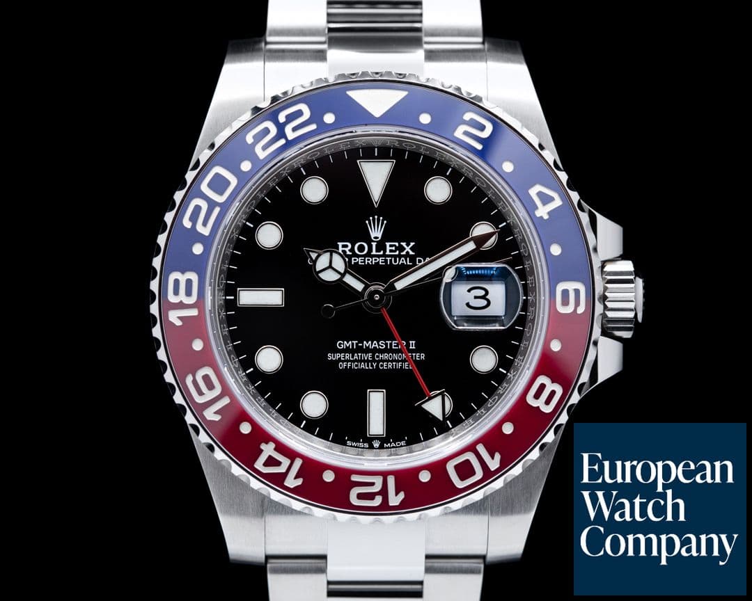 Image of Rolex GMT Master II Ceramic 126710 "Pepsi" SS / Oyster 2021
