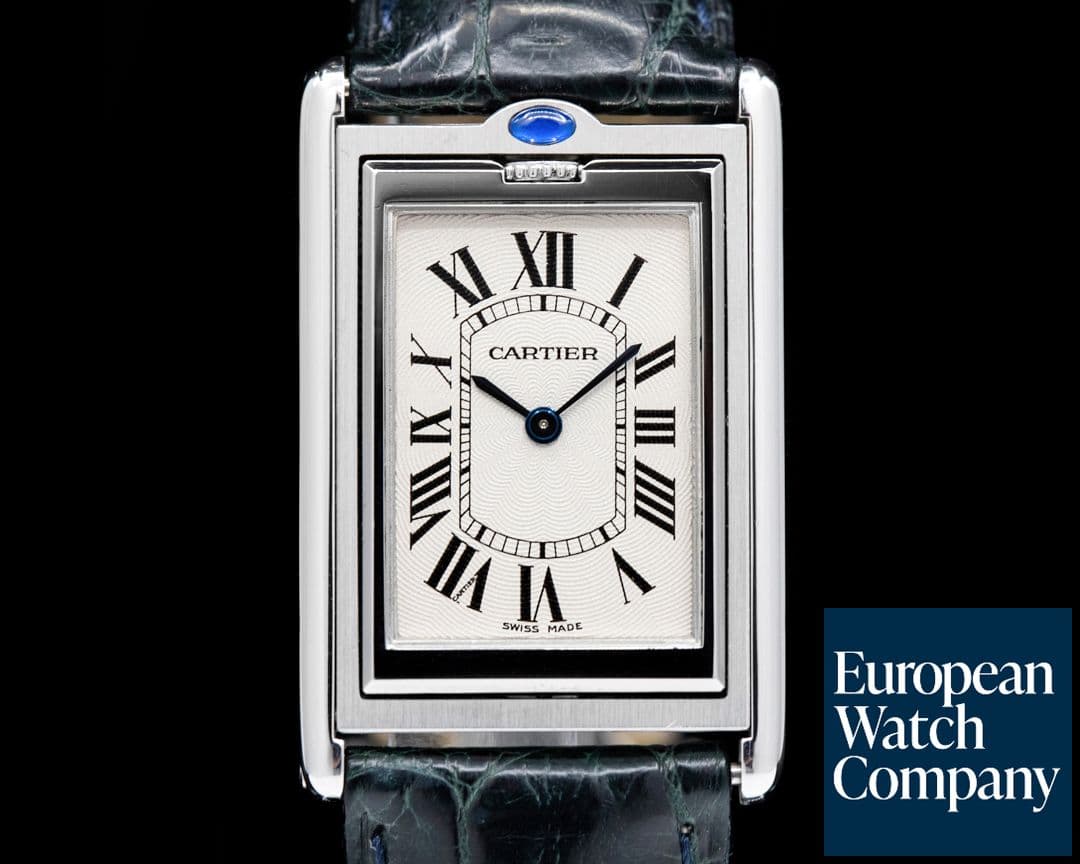 Image of Cartier Tank Basculante Mecanique SS  