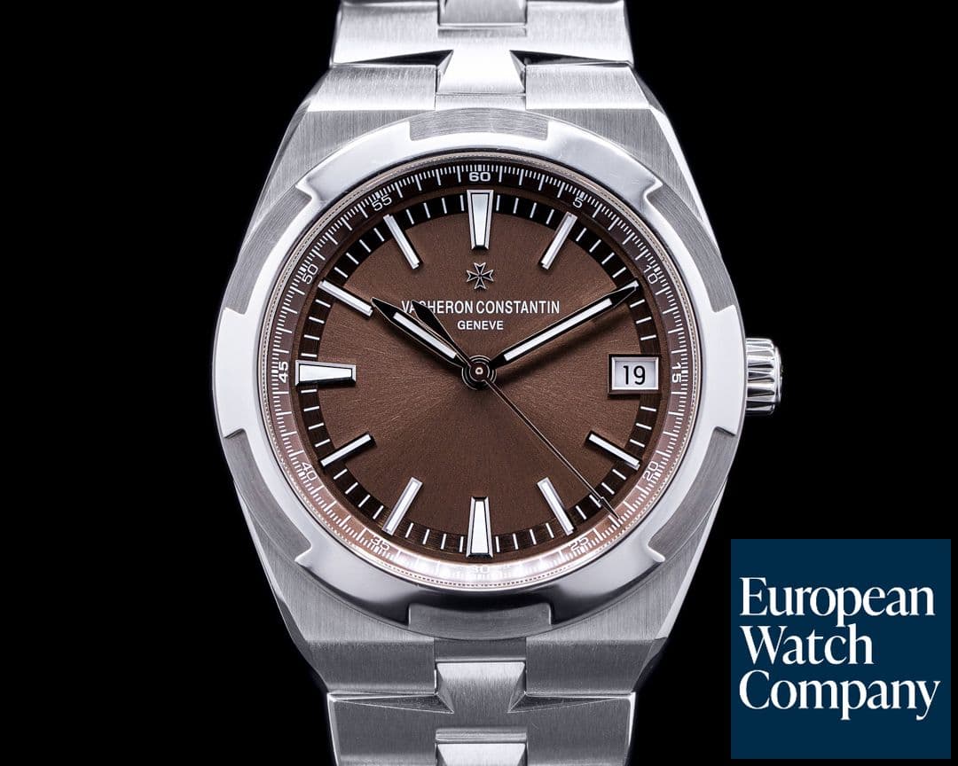 Image of Vacheron Constantin Overseas 4500v Automatic 41mm BROWN Dial RARE