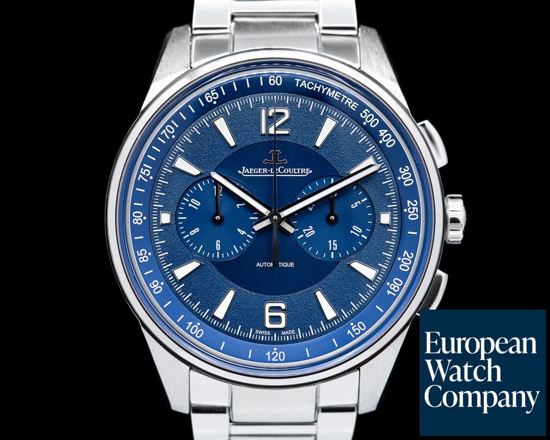 Image of Jaeger LeCoultre Polaris Chronograph SS Blue Dial