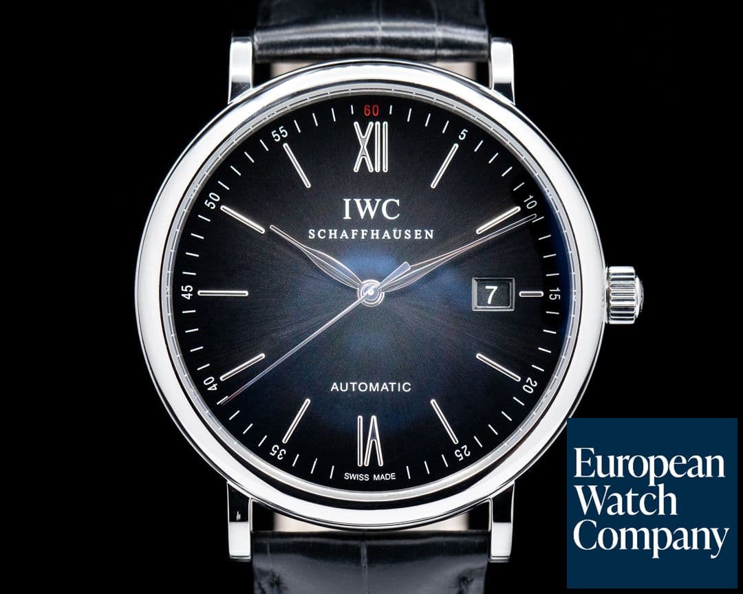 Image of IWC Portofino Automatic SS Black Dial