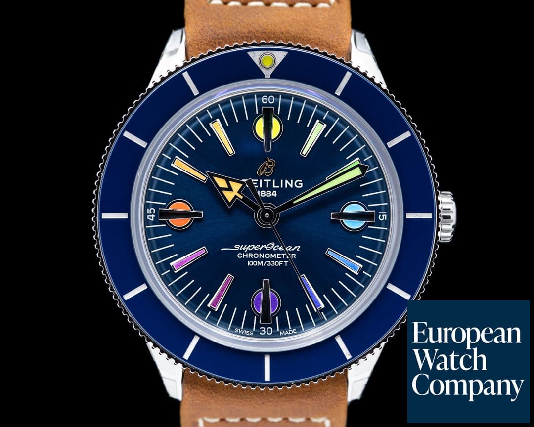 Image of Breitling SuperOcean Heritage 57 Limited Edition "Rainbow"