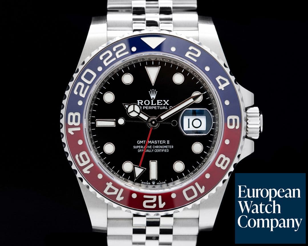 Image of Rolex GMT Master II 126710 BLRO Ceramic "Pepsi" SS / Jubilee 