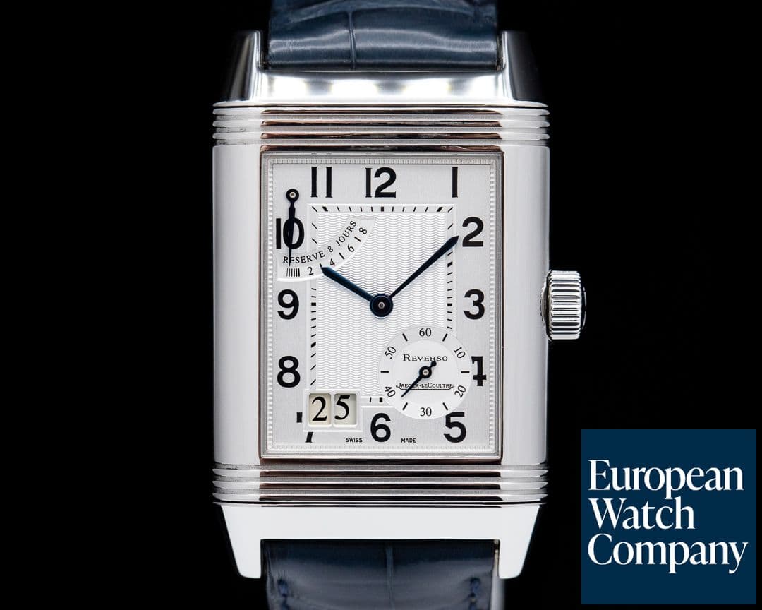 Image of Jaeger LeCoultre Grande Date Reverso SS / Alligator 
