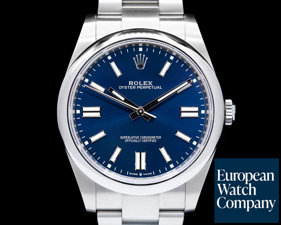 Image of Rolex Oyster Perpetual 124300 41mm SS / Blue Dial 2020 