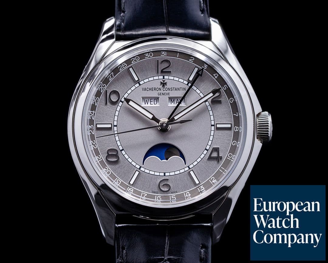 Image of Vacheron Constantin Fiftysix Complete Calendar SS Silver Dial 2021 UNWORN