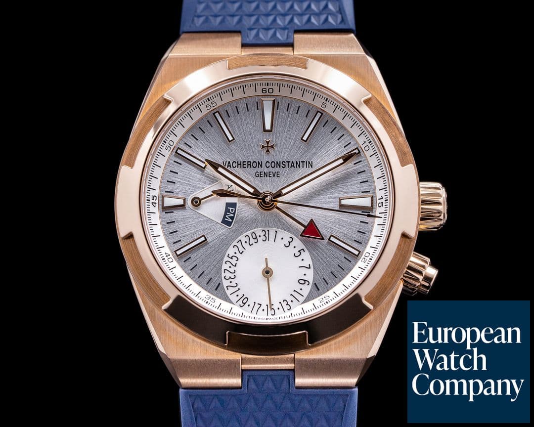 Image of Vacheron Constantin Overseas Dual Time 7900V 18K 5N Silver Dial 2021