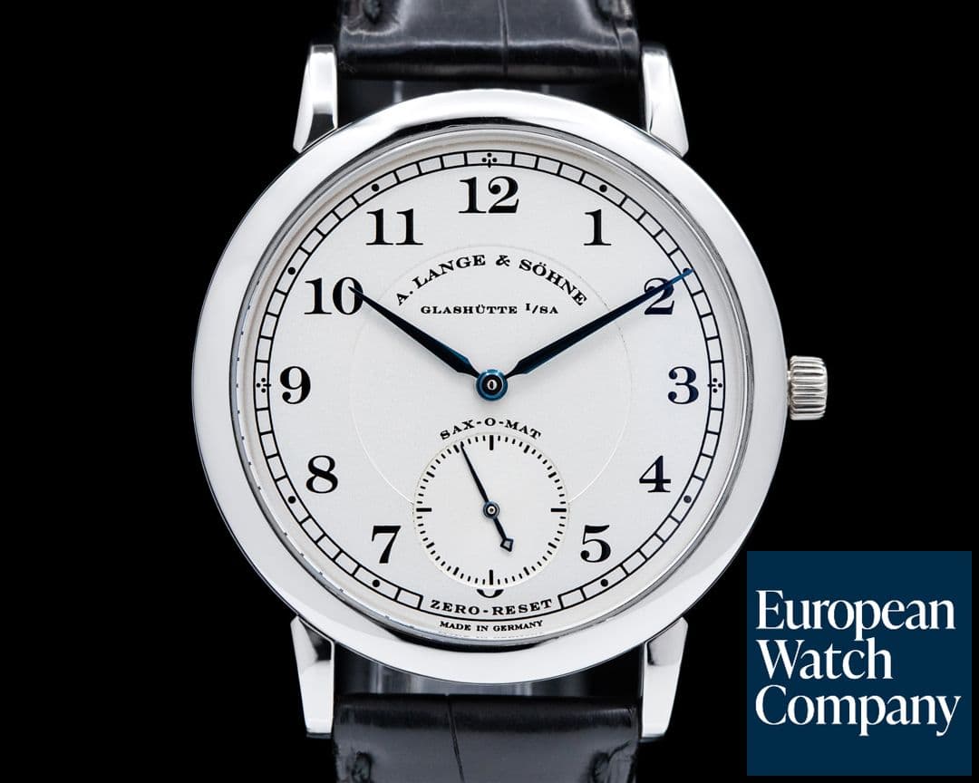 Image of A. Lange and Sohne 1815 Automatik 303.025 Platinum Silver Dial RARE