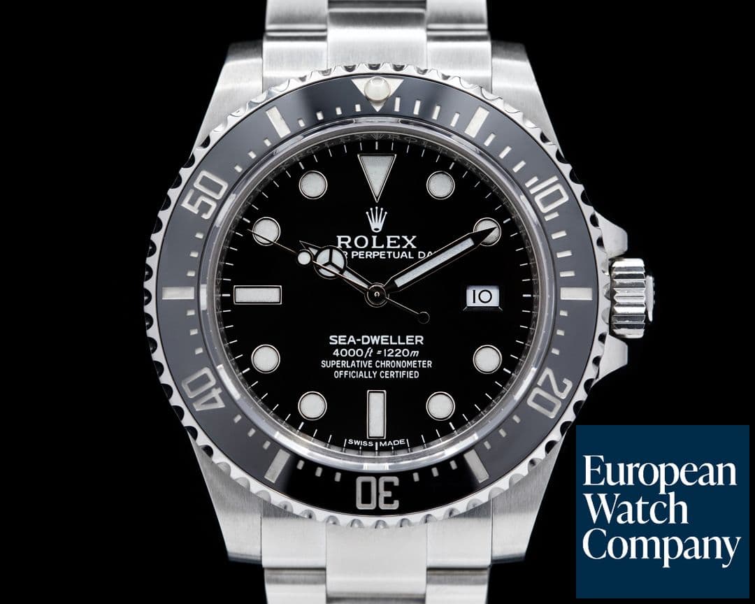 Image of Rolex Sea Dweller 4000 116600 SS DISCONTINUED FULL SET