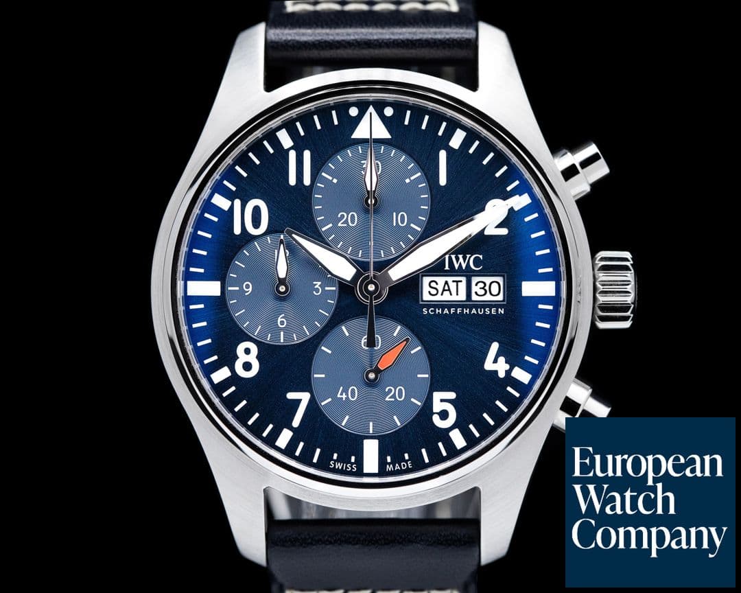Image of IWC Pilots Watch Chronograph 41mm SS Blue dial