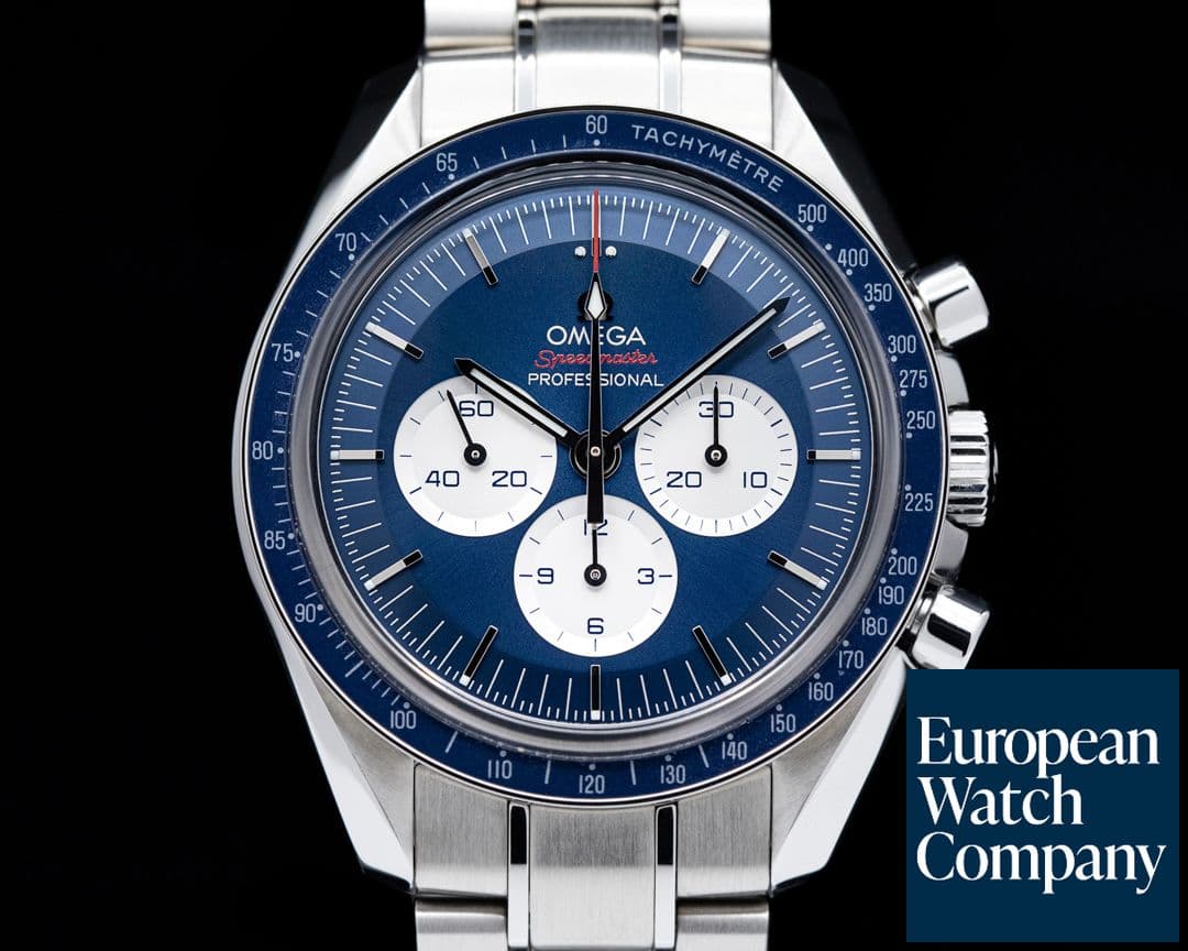 Image of Omega Speedmaster Professional "Tokyo 2020" Limited Edition BLUE 