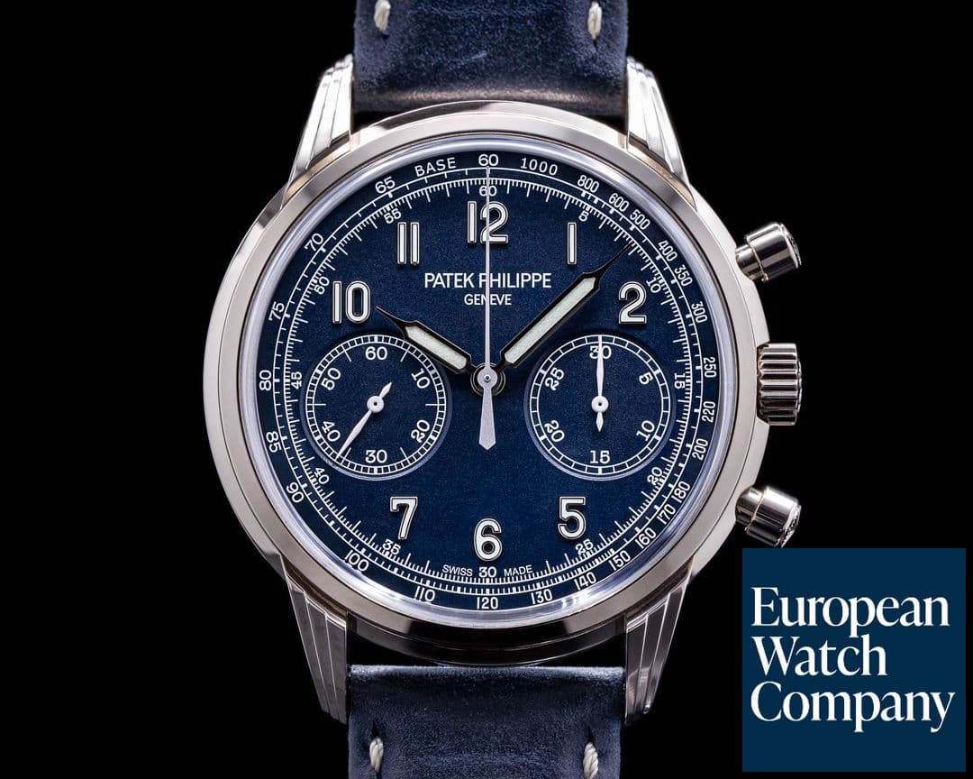 Image of Patek Philippe Chronograph 5172G 18K White Gold Blue Dial 2021