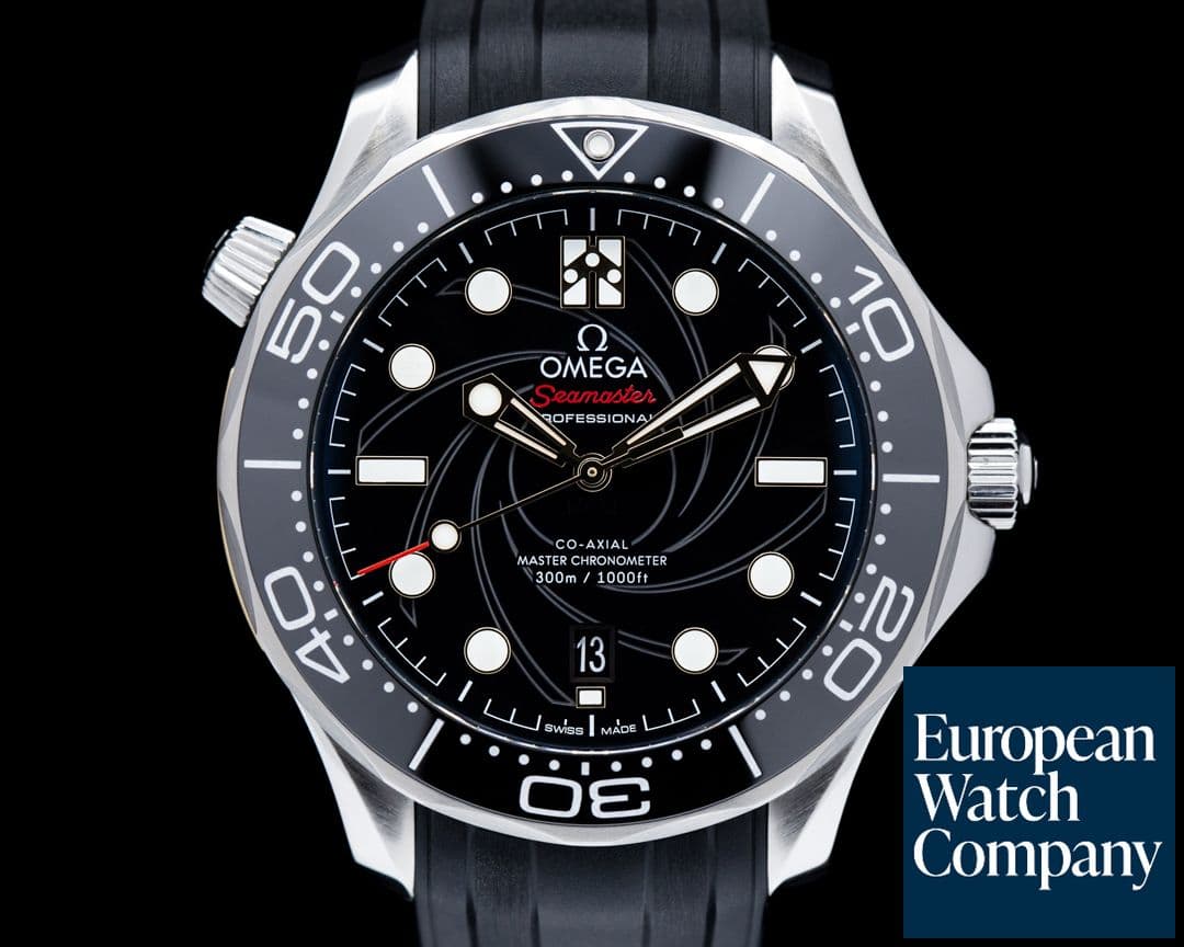 Image of Omega Seamaster Diver 300M Co-Axial 50th Anniversary James Bond Limited 