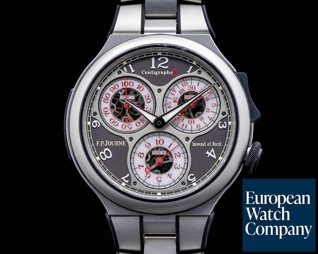 Image of F. P. Journe Centigraphe Sport Aluminum / Bracelet 