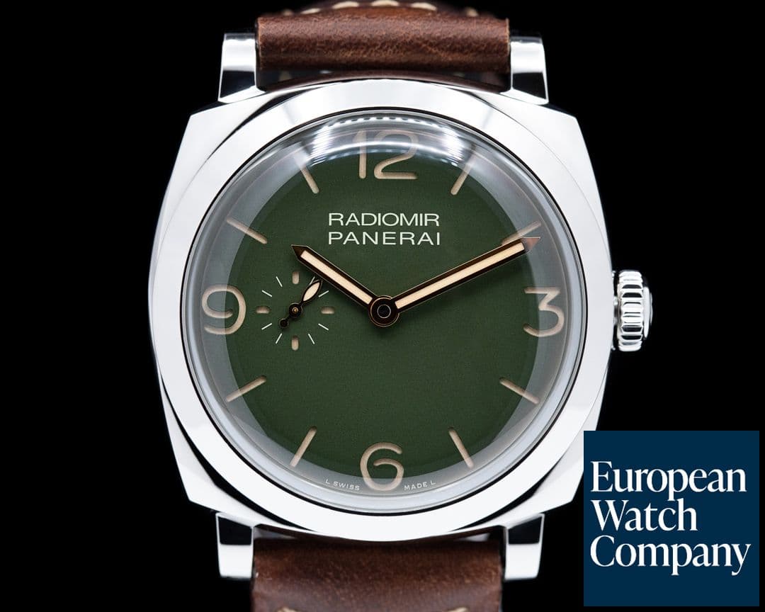 Image of Panerai Radiomir 1940 45 3 Days Automatic Stainless Steel / Military Green