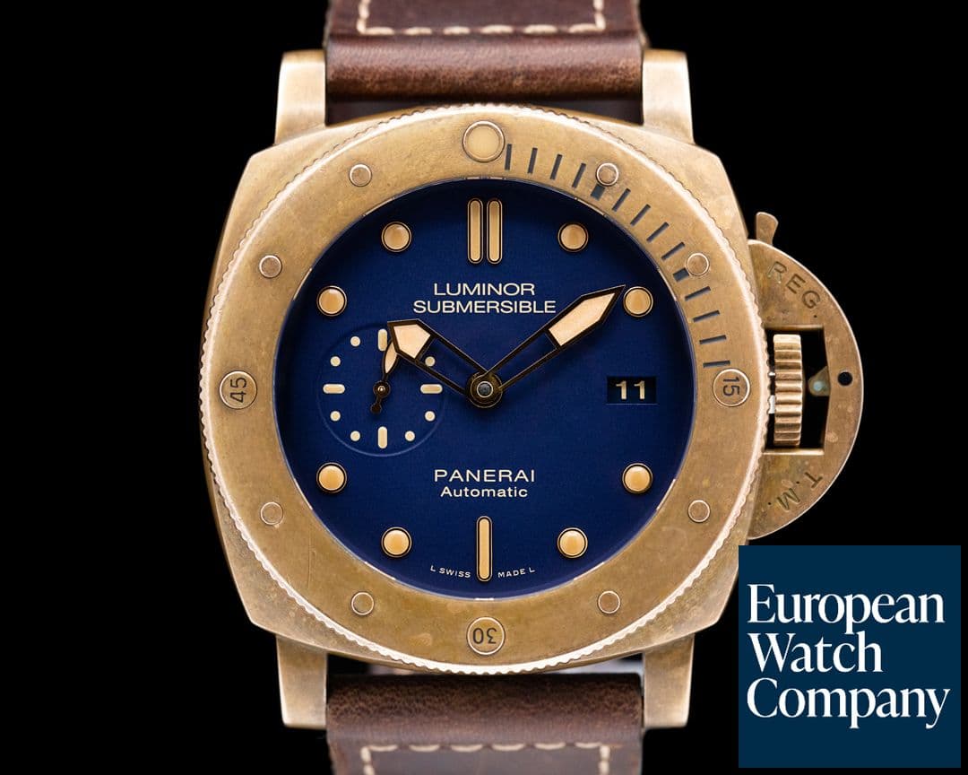 Image of Panerai Luminor Submersible 1950 BRONZO 3 Days Automatic 