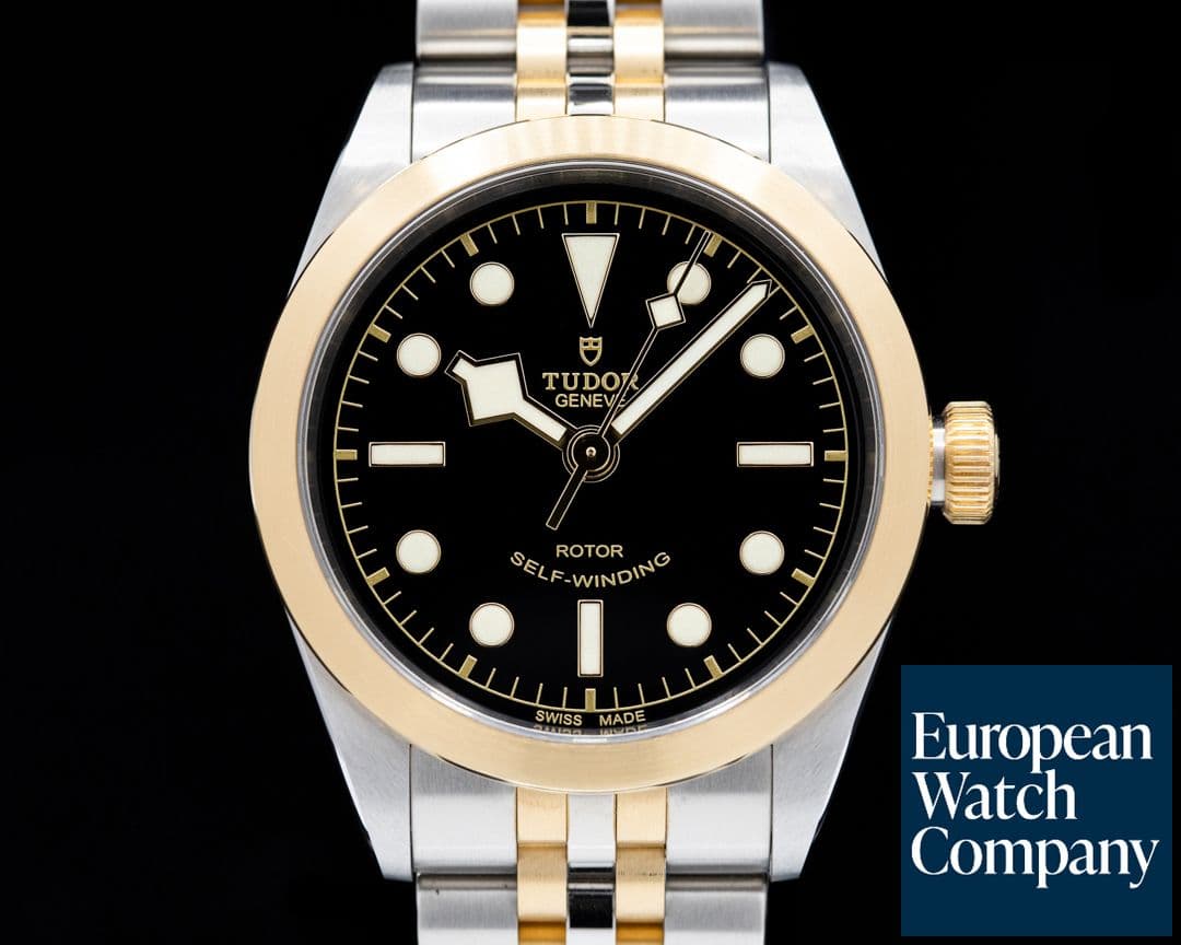 Image of Tudor Tudor Heritage 36 79503 Black Bay SS / Gold 