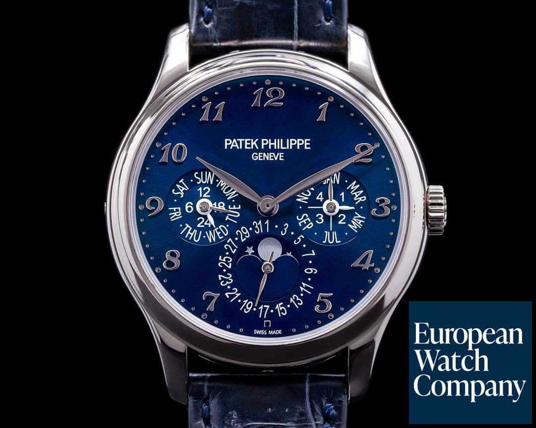 Image of Patek Philippe Perpetual Calendar 5327G 18K White Gold Blue Dial