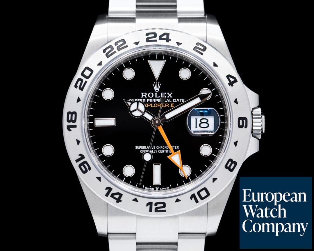 Image of Rolex Explorer II Black Dial SS 2021