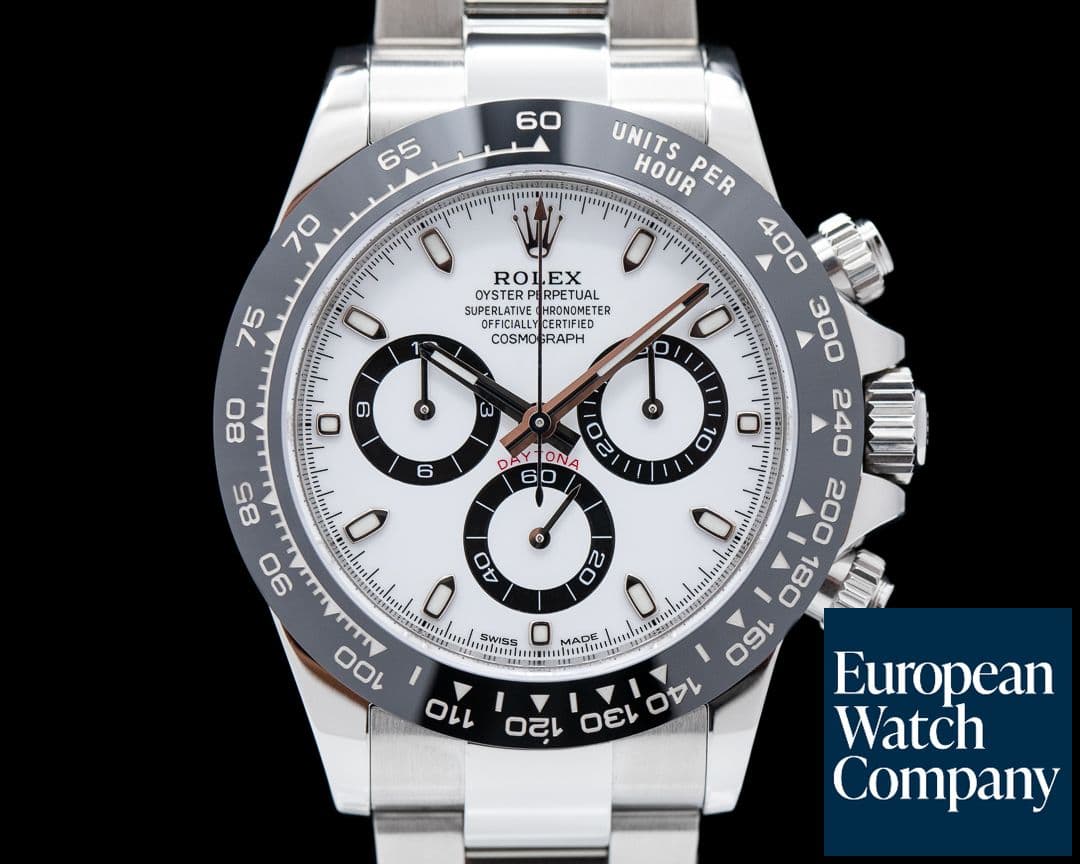Image of Rolex Daytona 116500LN Ceramic Bezel SS / White Dial 2021 UNWORN