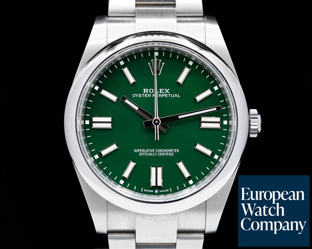 Image of Rolex Oyster Perpetual 124300 41mm SS / Green Dial 