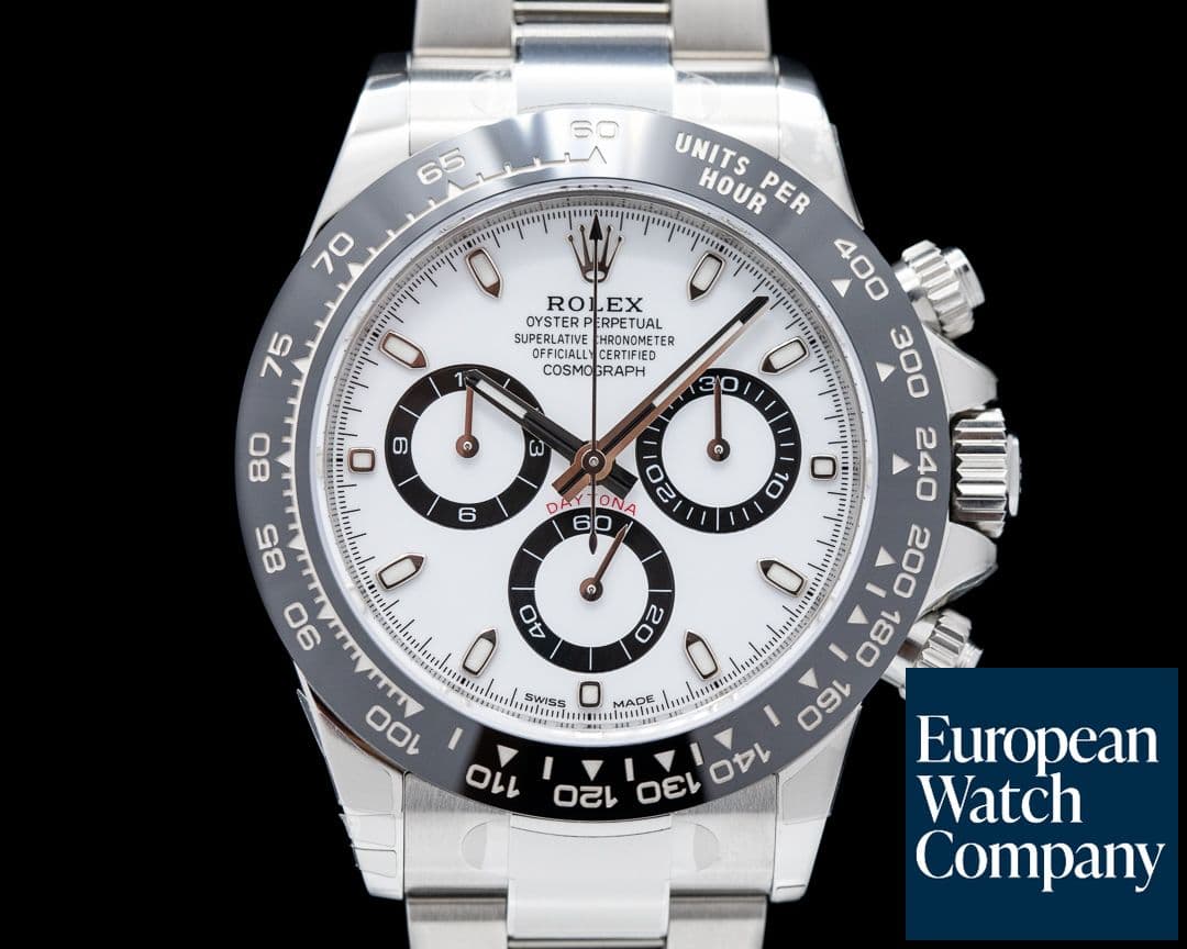 Image of Rolex Daytona 116500LN Ceramic Bezel SS / White Dial 2021 UNWORN